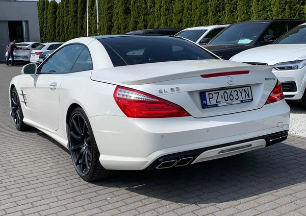 Mercedes-Benz SL cena 335000 przebieg: 49300, rok produkcji 2012 z Puck małe 211